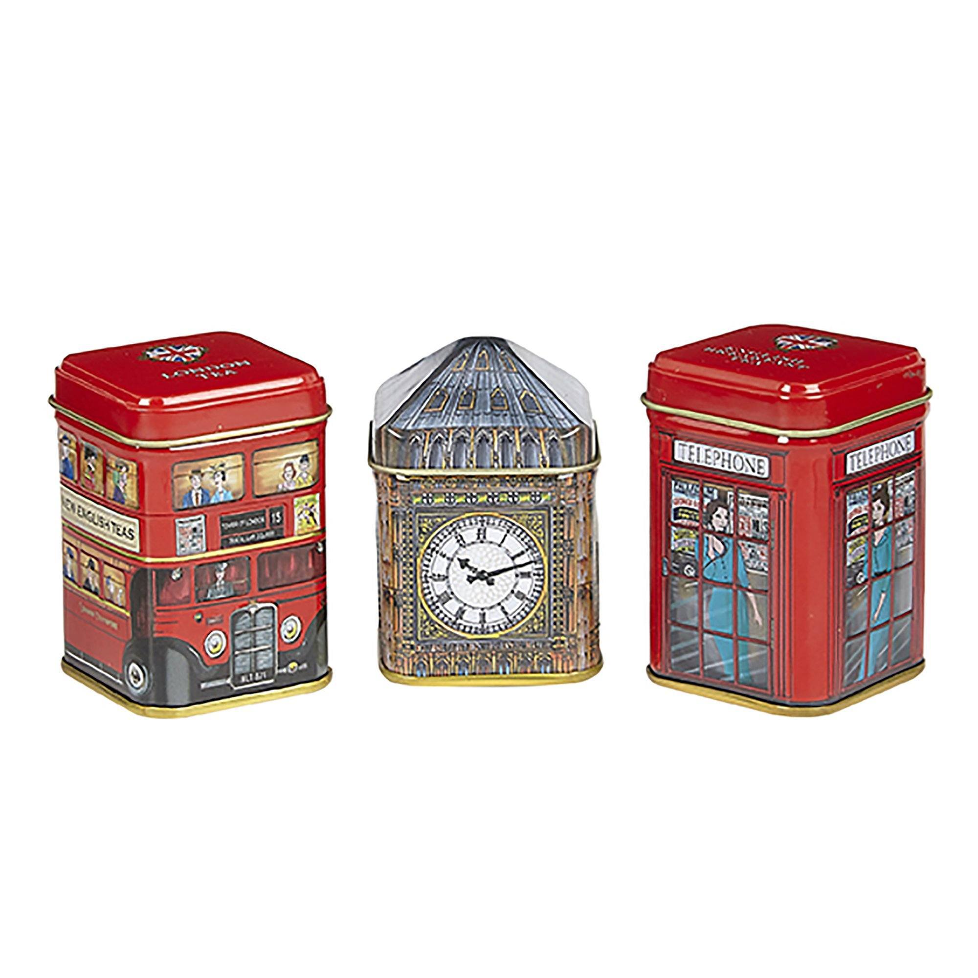 Traditions of London Tea Collection tins